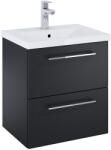 Roca Roma Compact dulap 50x38.4x53 cm sub chiuveta pe perete negru A857951532 (A857951532)
