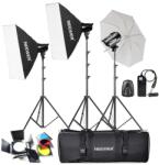 Tolifo T-540W Kit Blitz studio 3x Tolifo T-180B cu accesorii