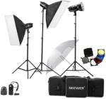 Tolifo EG-750W Kit Blitz studio 3x Tolifo EG-250B cu accesorii