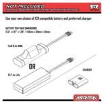 ARRMA Fury Mega 550 1: 10 RTR Alap zöld (ARA3221T1)