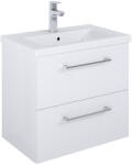 Roca Roma Compact szekrény 60x38.4x53 cm mosdókagyló alá akasztható fehér A857952806