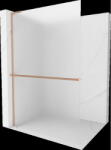 Mexen Kioto+ L perete de duș cu raft Walk-in 80 x 200 cm, satinat, cupru periat - 800-080-123-65-30 (800-080-123-65-30)