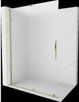 Mexen Velar panou de duș glisant Walk-in 130 x 200 cm, geam mat 8 mm, auriu - 871-130-000-33-50 (871-130-000-33-50)