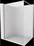 Mexen Kioto panou de duș Walk-in 100 x 200 cm, dungi 8 mm, cupru periat - 800-100-101-65-09 (800-100-101-65-09)