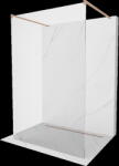 Mexen Kioto perete de duș liber 155 x 200 cm, transparent 8 mm, cupru periat - 800-155-002-65-00 (800-155-002-65-00)