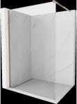 Mexen Kioto panou de duș Walk-in 85 x 200 cm, transparent 8 mm, aur roz - 800-085-101-60-00 (800-085-101-60-00)