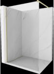 Mexen Kioto perete de duş Walk-in 145 x 200 cm, transparent 8 mm, aur periat - 800-145-101-55-00 (800-145-101-55-00)