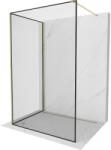 Mexen Kioto perete de duș Walk-in 110 x 70 cm, cadru negru, auriu - 800-110-212-50-70-070 (800-110-212-50-70-070)