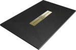 Mexen Toro brodzik dreptunghiular SMC 130 x 90 cm, negru, mascare aurie - 43709013-G (43709013-G)