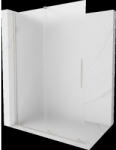 Mexen Velar panou de duș glisant Walk-in 150 x 200 cm, mat 8 mm, nichel periat - 871-150-000-33-97 (871-150-000-33-97)