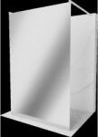 Mexen Kioto paravan de duș independent 140 x 200 cm, oglindă 8 mm, nichel periat - 800-140-002-97-50 (800-140-002-97-50)