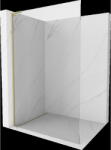 Mexen Kioto L perete de duș Walk-in 100 x 200 cm, transparent, aurii periat - 800-100-103-55-00 (800-100-103-55-00)