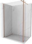 Mexen Kioto walk-in perete de duș 95 x 40 cm, transparent, aur roz - 800-095-212-60-00-040 (800-095-212-60-00-040)