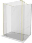 Mexen Kioto panou de duș autoportant 145 x 30 x 30 cm, transparent, auriu periat - 800-145-030-222-55-00-030 (800-145-030-222-55-00-030)