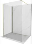 Mexen Kioto perete de duș Walk-in 120 x 95 cm, transparent, auriu - 800-120-212-50-00-095 (800-120-212-50-00-095)