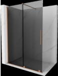 Mexen Velar perete de duș glisant Walk-in 150 x 200 cm, grafit 8 mm, cupru periat - 871-150-000-43-65 (871-150-000-43-65)