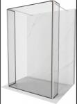 Mexen Kioto perete dus liber 90 x 30 x 30 cm, model negru, nichel periat - 800-090-030-222-97-70-030 (800-090-030-222-97-70-030)