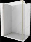 Mexen Kioto panou de duș Walk-in 110 x 30 cm, transparent, auriu - 800-110-212-50-00-030 (800-110-212-50-00-030)