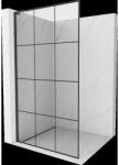 Mexen Kioto L perete de duș Walk-in 100 x 200 cm, grilaj negru, negru - 800-100-103-70-77 (800-100-103-70-77)