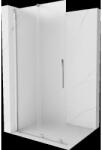 Mexen Velar perete de duş retractabil Walk-in 120 x 200 cm, mat 8 mm, crom - 871-120-000-33-01 (871-120-000-33-01)