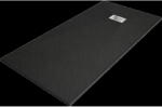 Mexen Hugo tavă de duș dreptunghiulară SMC 180 x 80 cm, negru, mască inox - 42708018-X (42708018-X)
