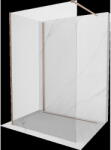 Mexen Kioto perete de duș Walk-in 135 x 120 cm, transparent, cu cupru periat - 800-135-212-65-00-120 (800-135-212-65-00-120)