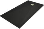 Mexen Stone+ tăviță de duș compozit dreptunghiulară 160 x 90 cm, neagră, capac de mascare auriu - 44709016-G (44709016-G)