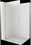 Mexen Velar Panou de duș glisant Walk-in 85 x 200 cm, mat 8 mm, auriu periat - 871-085-000-33-55 (871-085-000-33-55)