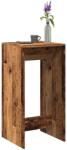 vidaXL antik fa színű szerelt fa bárasztal 51 x 50 x 103, 5 cm (854425) - vidaxl