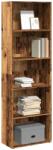 vidaXL antik fa színű szerelt fa könyvespolc 60 x 30 x 189 cm (857924)