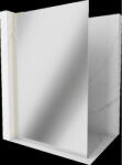Mexen Kioto L Walk-in zuhanyfal 100 x 200 cm, tükör, arany kefe - 800-100-103-55-50 (800-100-103-55-50)