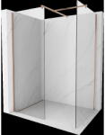 Mexen Kioto Walk-in zuhanyfal 160 x 115 cm, átlátszó, selyemfényű réz - 800-160-202-65-00-115 (800-160-202-65-00-115)