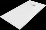 Mexen Hugo téglalap alakú zuhanytálca SMC 180 x 80 cm, fehér, inox takarólemez - 42108018-X (42108018-X)