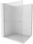 Mexen Kioto+ L Walk-in zuhanyfal 70 x 200 cm, átlátszó, szálcsiszolt nikkel - 800-070-123-97-09 (800-070-123-97-09)
