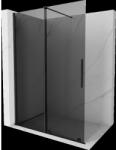 Mexen Velar 150 x 200 cm-es, grafit 8 mm-es, fekete Walk-in zuhanyfal (871-150-000-43-70)