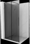 Mexen Velar toló zuhanyfal Walk-in 120 x 200 cm, grafit 8 mm, gun metal - 871-120-000-43-95 (871-120-000-43-95)