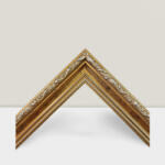 Keretshop 3 cm Díszes antikolt arany EGYEDI MÉRETBEN LE30 (KS640776)