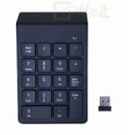 Gembird Billentyűzet Gembird KPDW02 Wireless numeric keypad KPDW02 (KPD-W-02)
