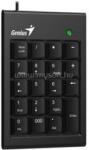 GENIUS Numpad 100 numerikus vezetékes billentyűzet (fekete) (31300015400) (31300015400)