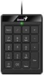 Genius Billentyűzet - Numpad 110 Slim (Vezetékes, USB, vékony, numerikus billentyűzet, fekete) (31300016400) - nyomtassingyen