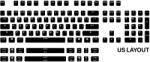 SteelSeries PrismCaps angol billentyűkészlet fekete (104 keys) (60218) (60218)