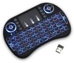 MEDIAVIBE I8 Led vezeték nélküli billentyűzet touchpaddal (MEDIAVIBEI8)