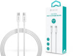 DEVIA USB Type-C - USB Type-C adat- és töltőkábel 1, 5 m-es vezetékkel - Devia Smart Series 100W C To C PD Cable - 100W - fehér - bluedigital