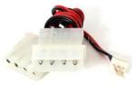 Gembird Molex Power 4pin -> Power 2pin M/M tápkábel 0.15m 12V ventillátorhoz (CC-PSU-5) (CC-PSU-5)