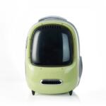 PETKIT Rucsac cu hublou PETKIT Cat Travel Bag 2, Ventilare, Sistem iluminare, Green (P7704-GR)