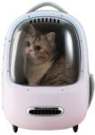 PETKIT Rucsac cu hublou PETKIT Cat Travel Bag 2, Ventilare, Sistem iluminare, Pink (P7704-PK)