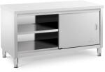 Royal Catering Rozsdamentes acél munkaszekrény - ECO - 150 x 70 x 85 cm - 600 kg - Royal Catering (RCSSCB-150X70-E)