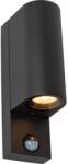 Lucide Lucide 69803/02/30 -Kültéri érzékelős lámpa ZARO 2xGU10/7W/230V IP65 fekete LC3745 (LC3745)