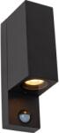 Lucide Lucide 69802/02/30 -Kültéri érzékelős lámpa ZARO 2xGU10/7W/230V IP65 fekete LC3744 (LC3744)