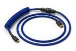 GLORIOUS Coiled Cable Cobalt - USB-C Spirálkábel - Kék GLO-CBL-COIL-COBALT
